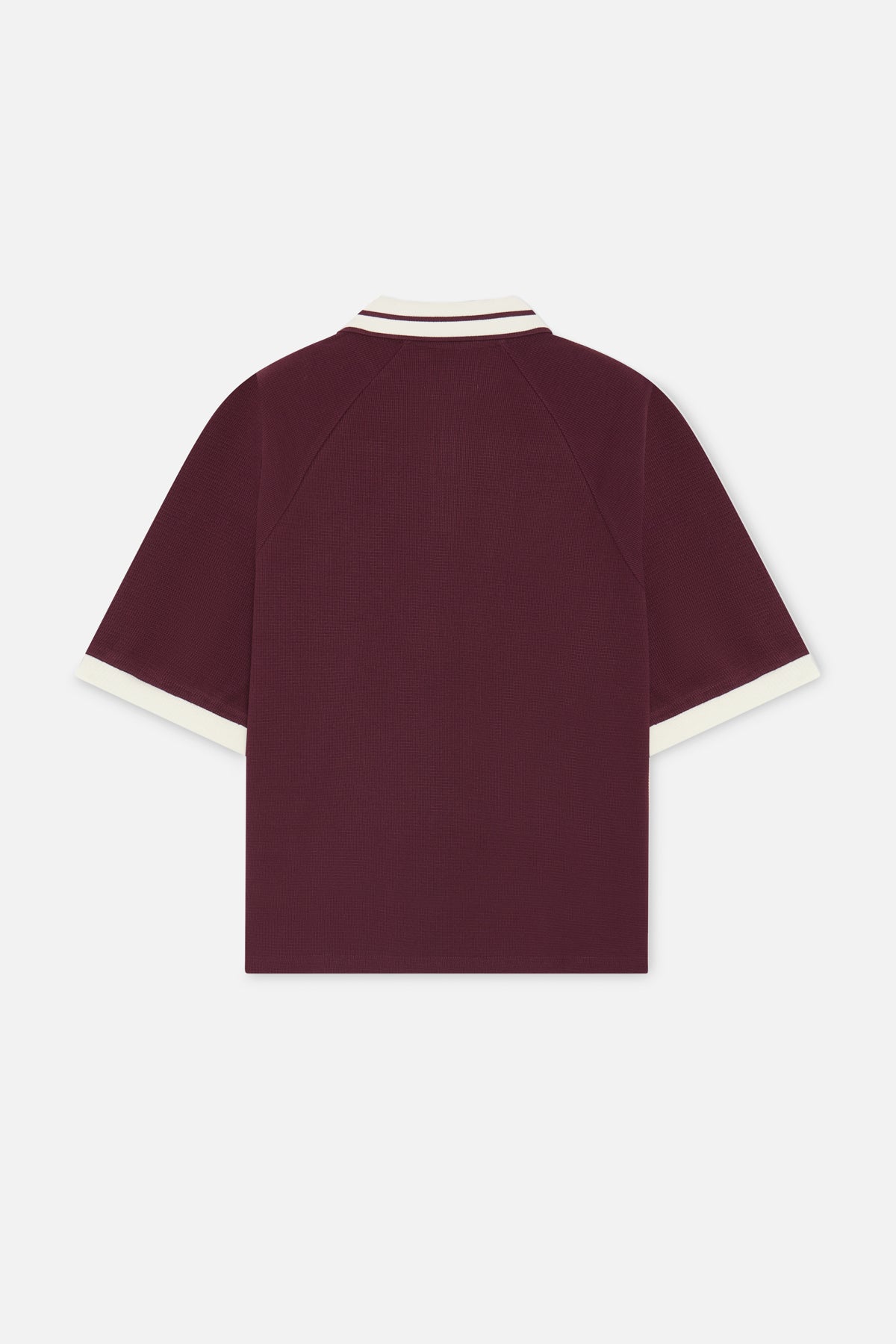 Boys or Girls Burgundy Polo