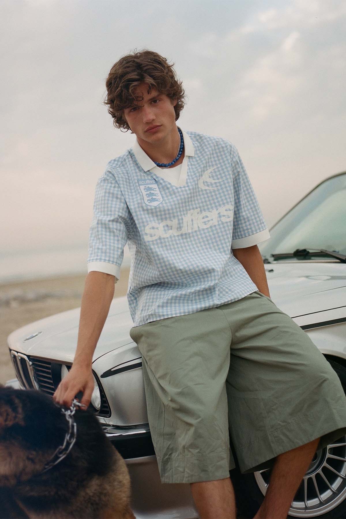 Picnic Football Blue Shirt