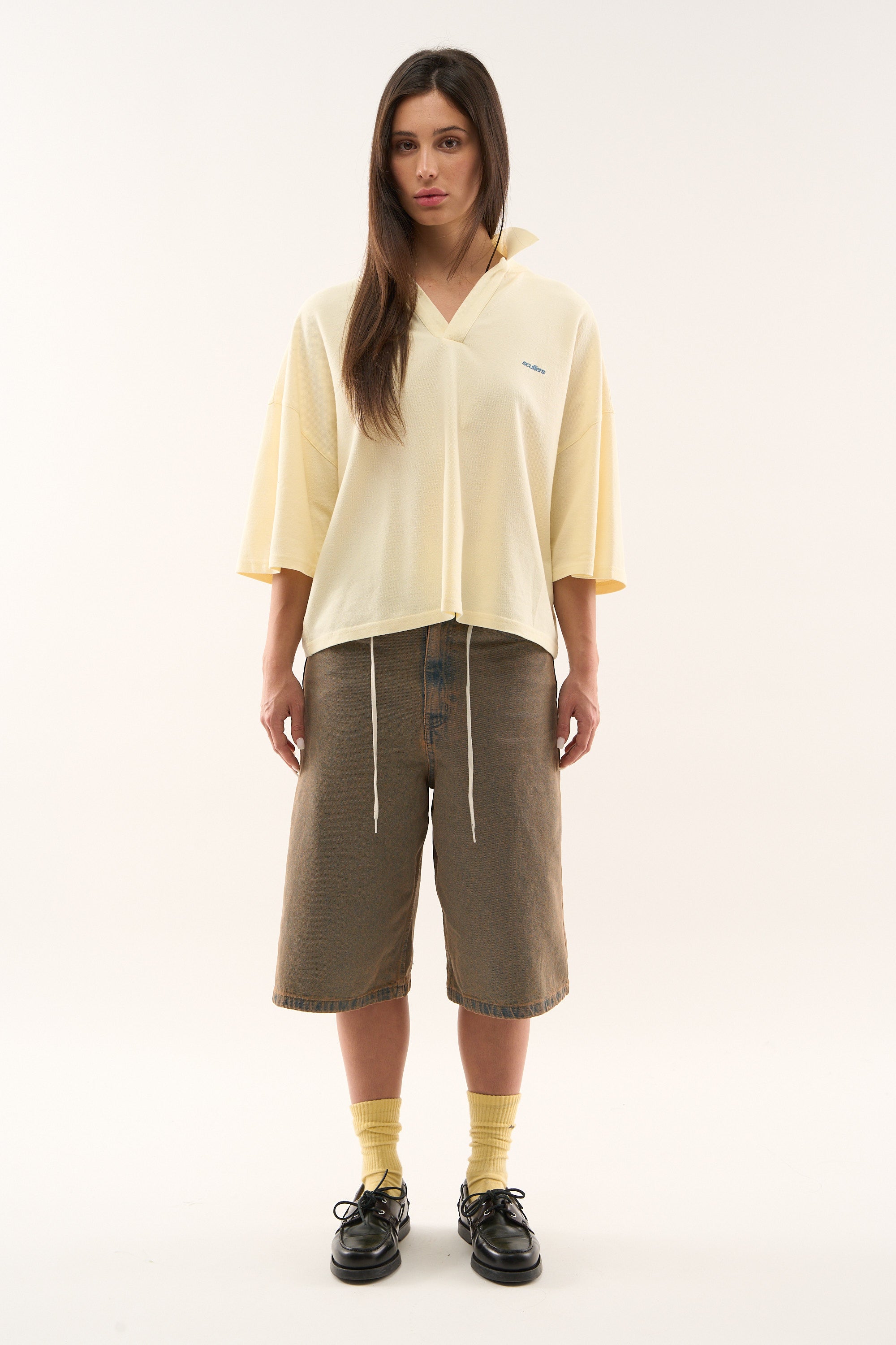 Pininfirina Light Yellow Polo