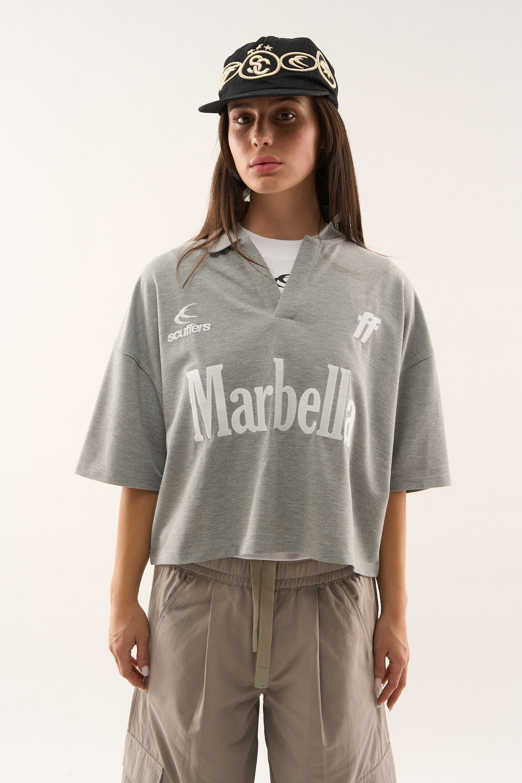 Marbella Light Grey Polo