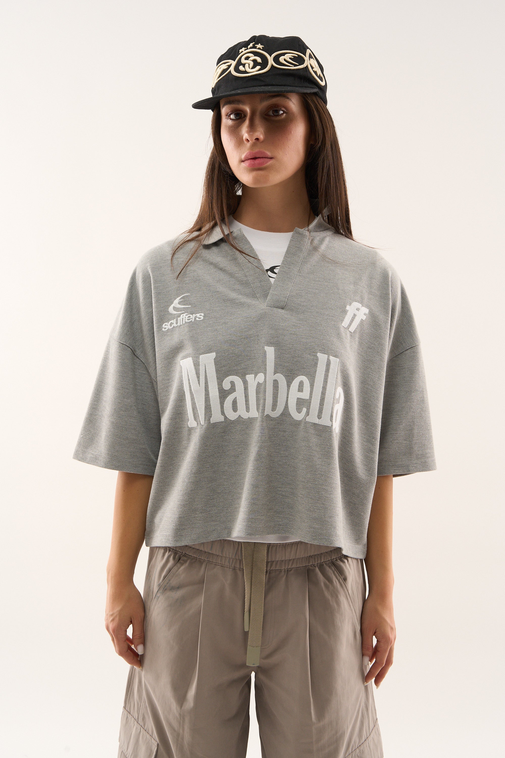 Marbella Light Grey Polo