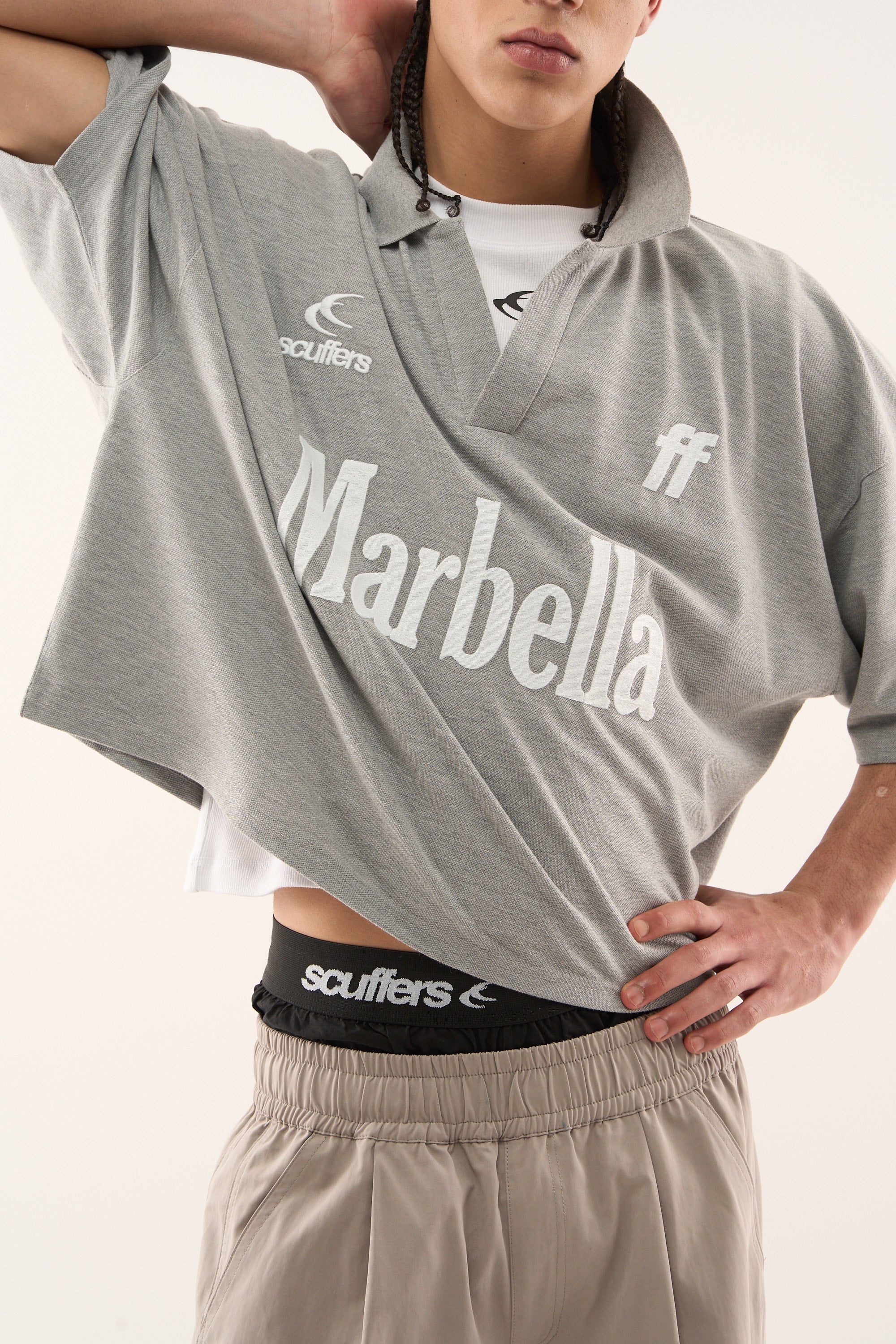 Marbella Light Grey Polo