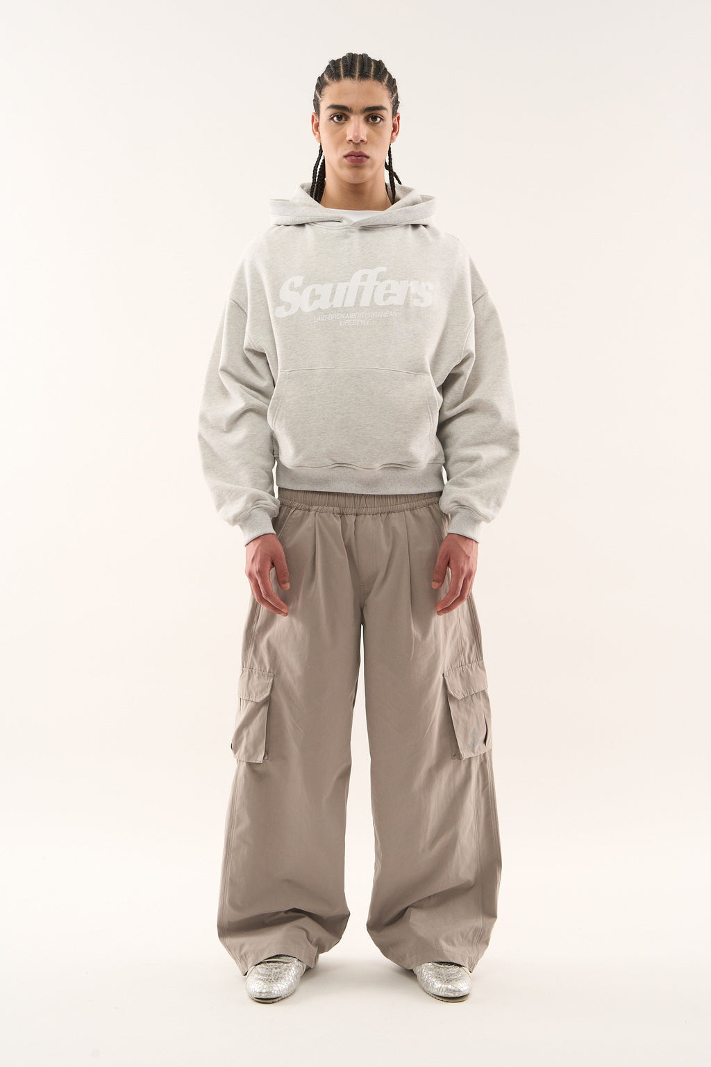 Pop Light Grey Hoodie