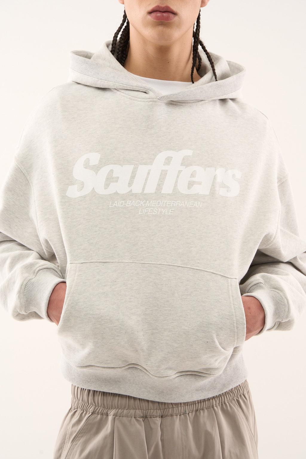 Pop Light Grey Hoodie