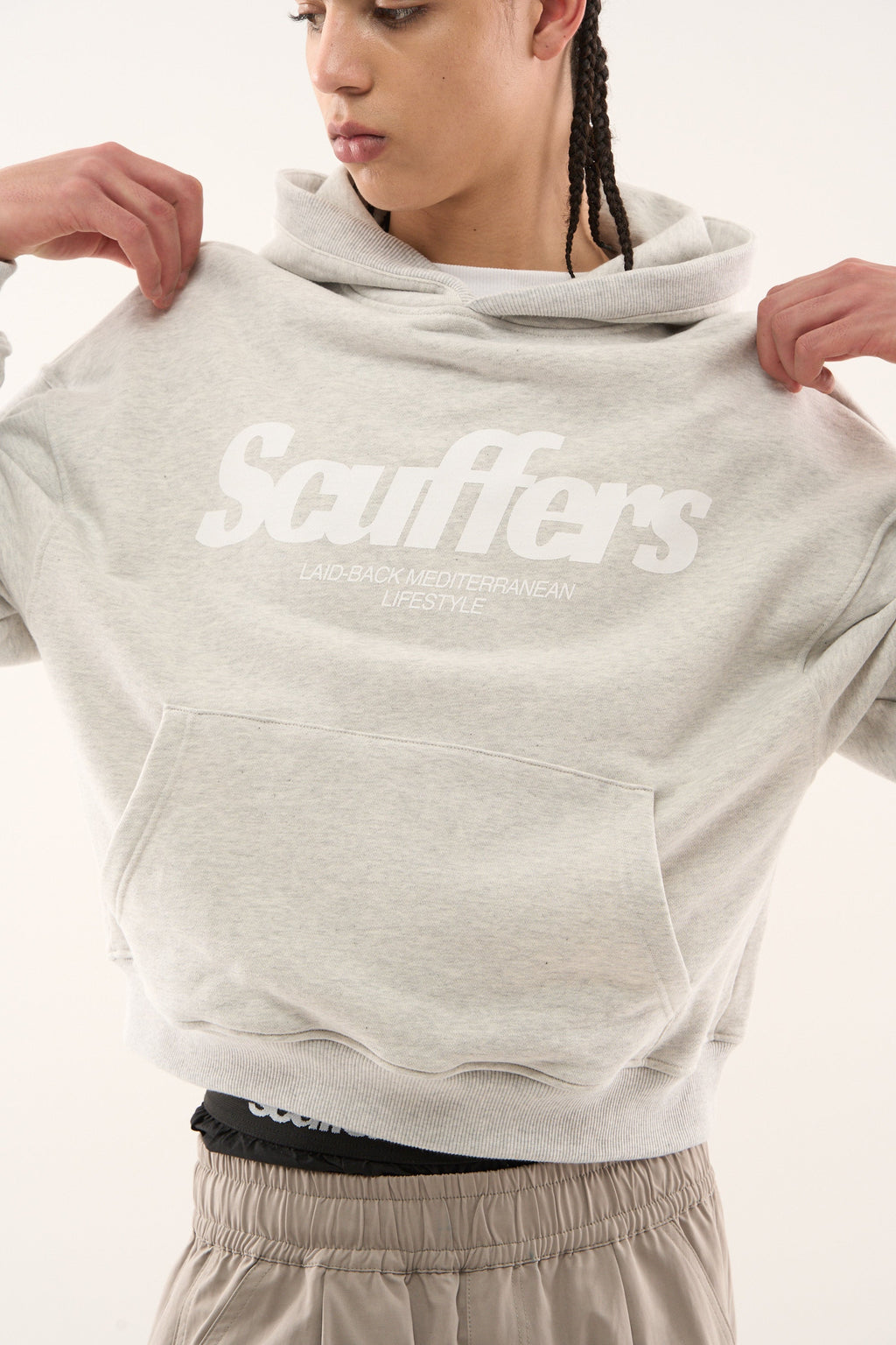 Pop Light Grey Hoodie