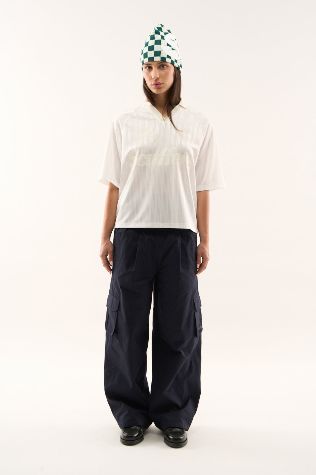 Pearl White Football T-Shirt