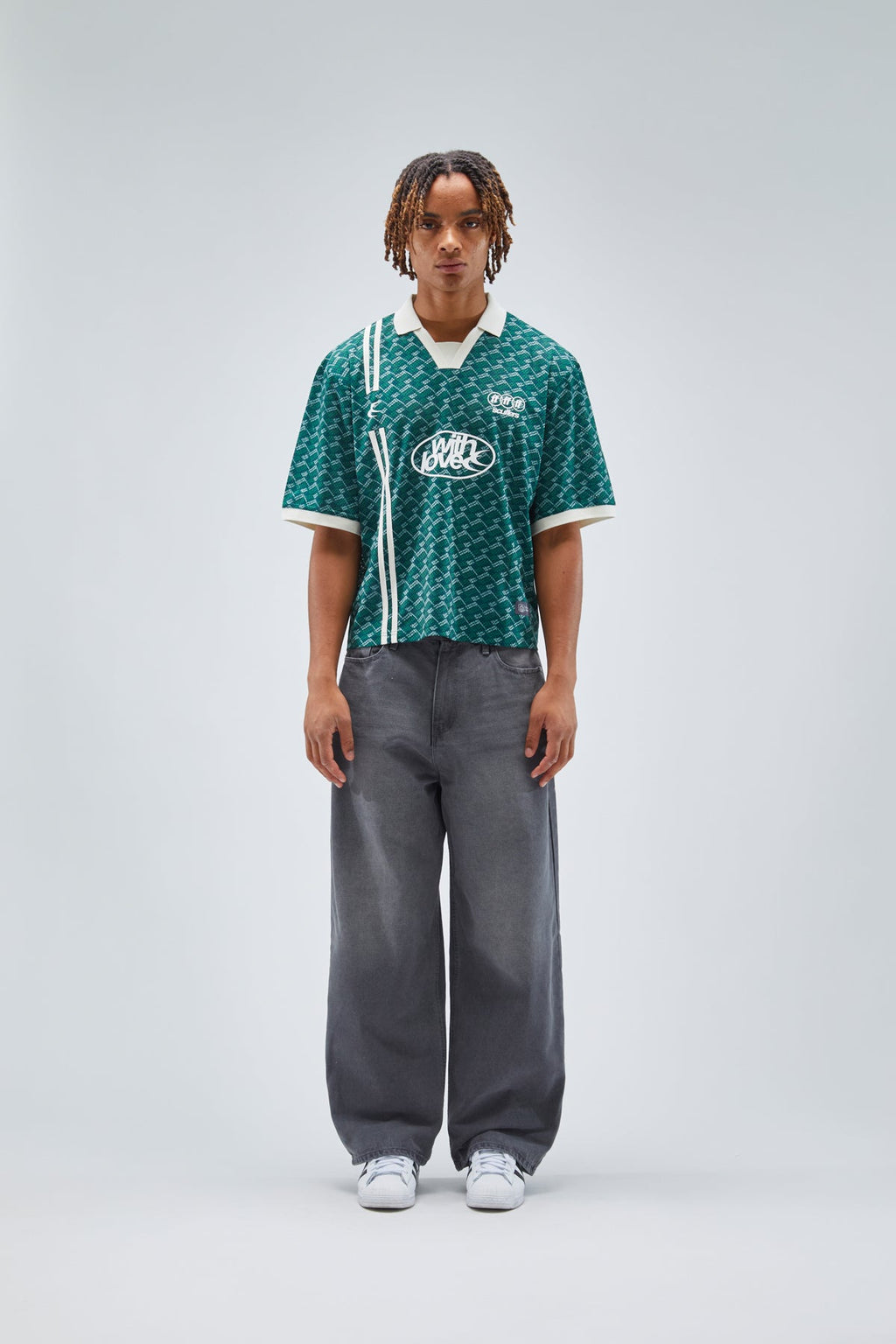 Monogram Green Football T-shirt