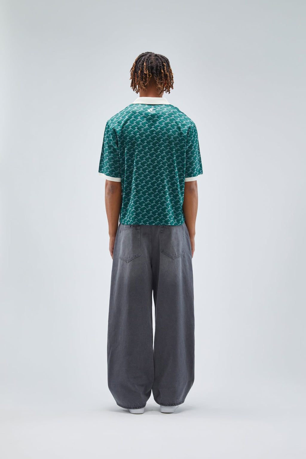 Monogram Green Football T-shirt