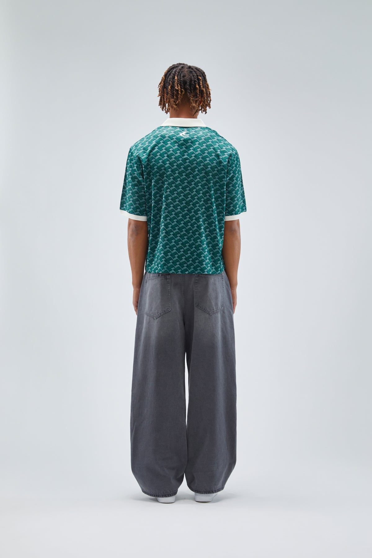 Monogram Green Football T-shirt