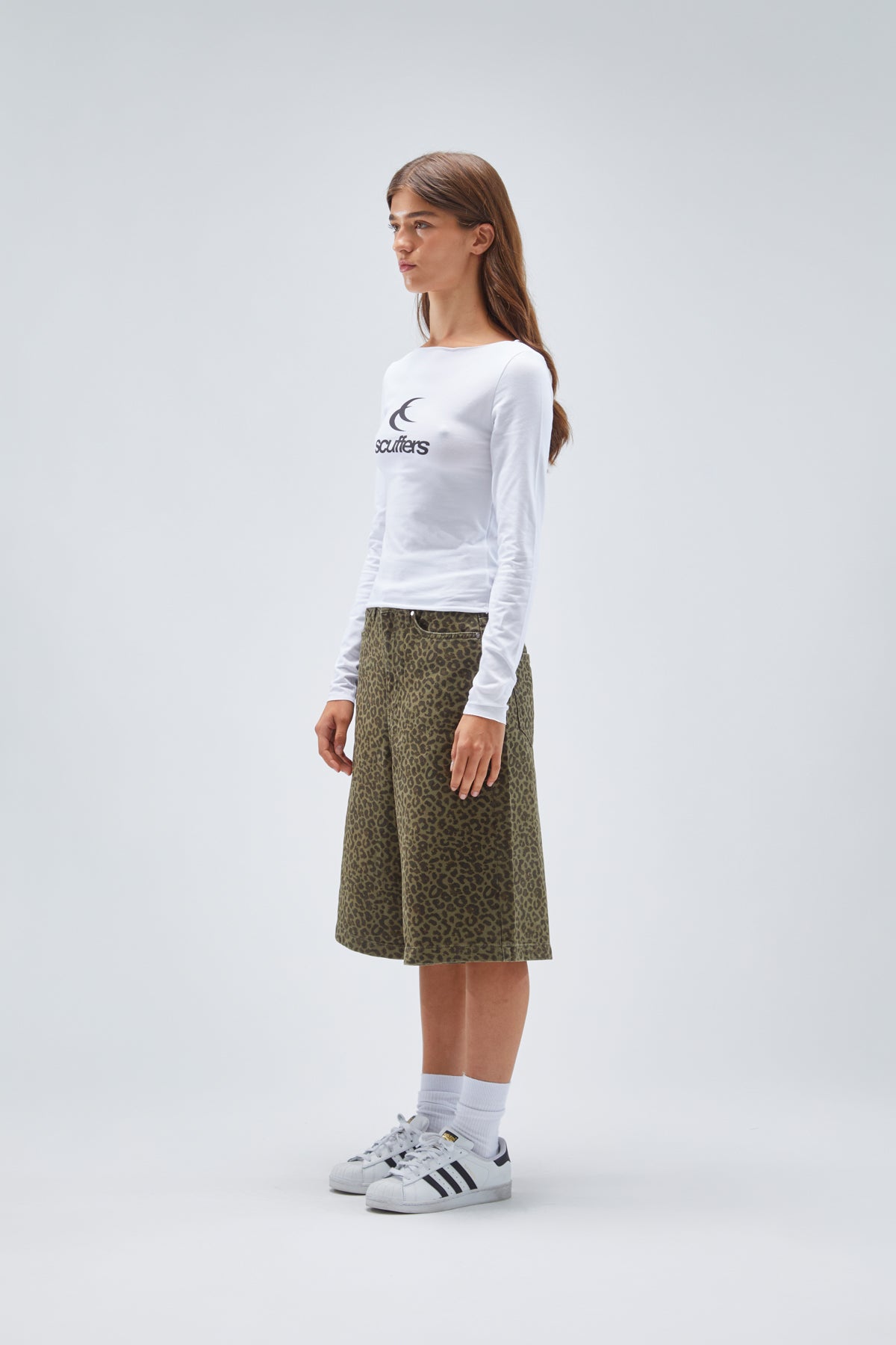 Logo White Longsleeve