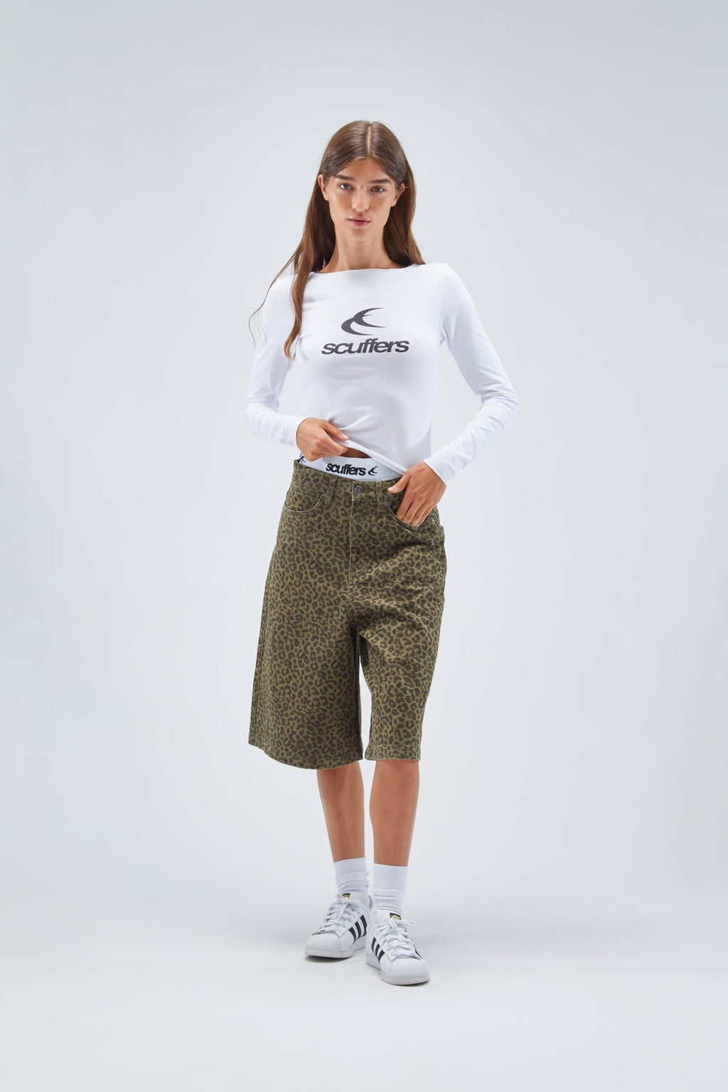 Logo White Longsleeve