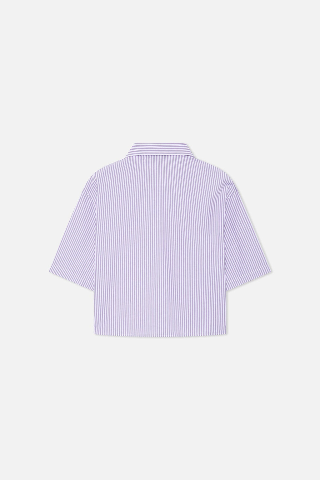 Not LA Yet Purple Striped Shirt