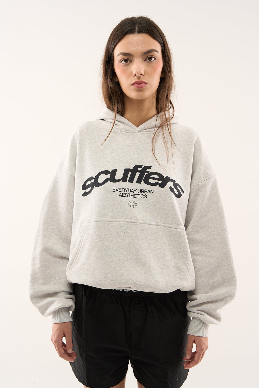 Iconic Light Grey Hoodie