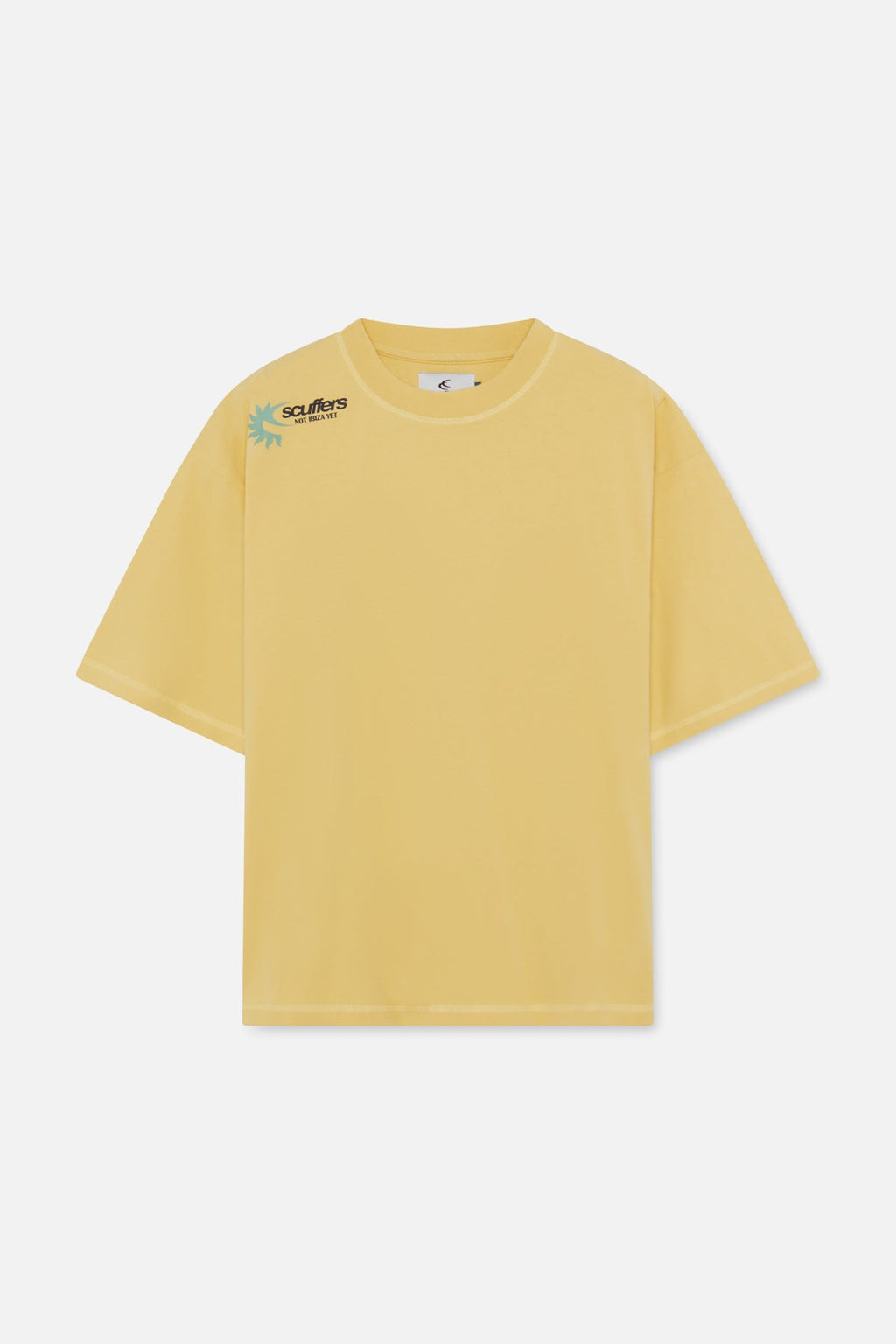 Not Ibiza Again Yellow T-Shirt