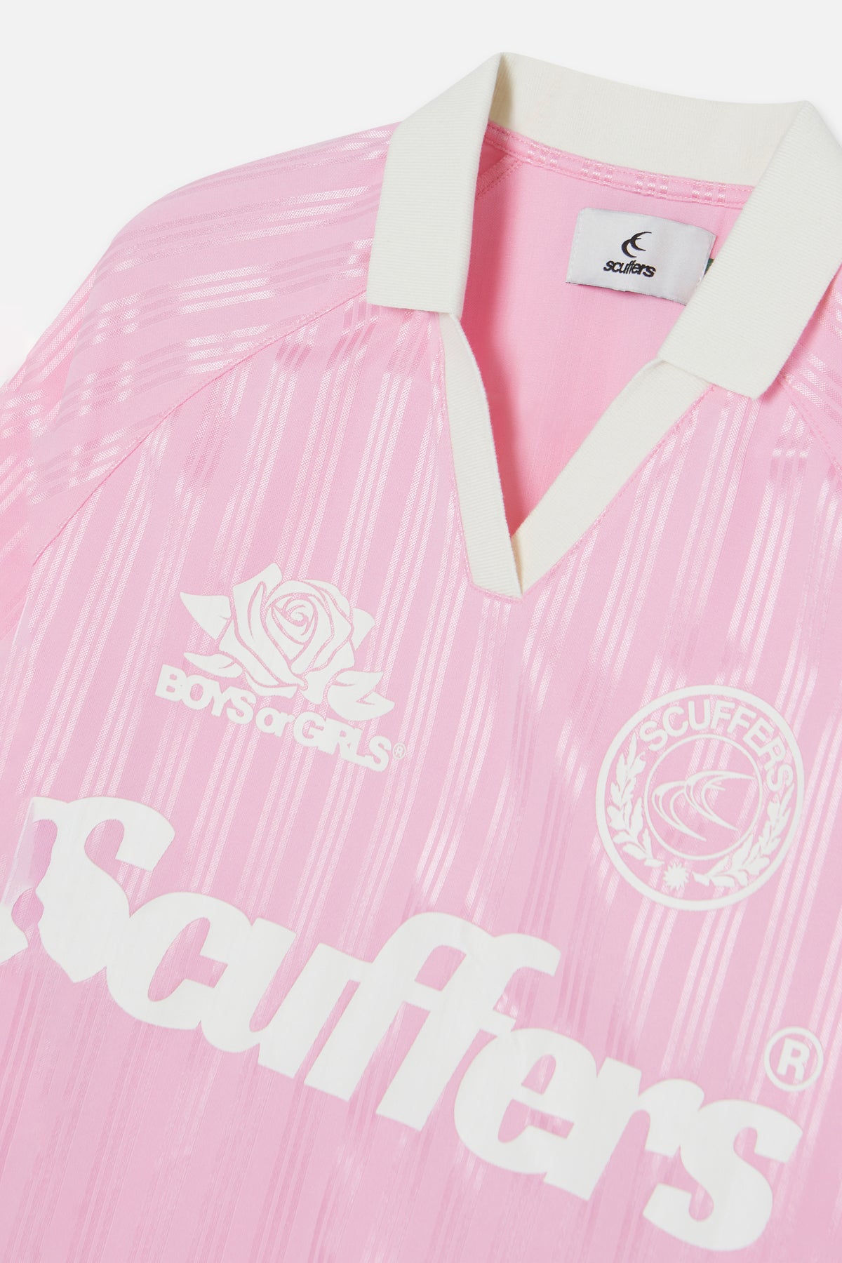 Pearl Pink Football T-Shirt