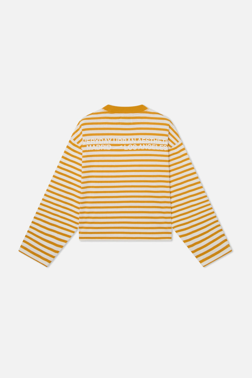Curator Orange & White Longsleeve