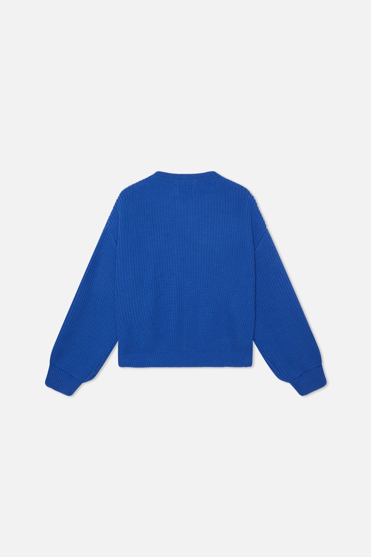 Rose Royal Blue Knit