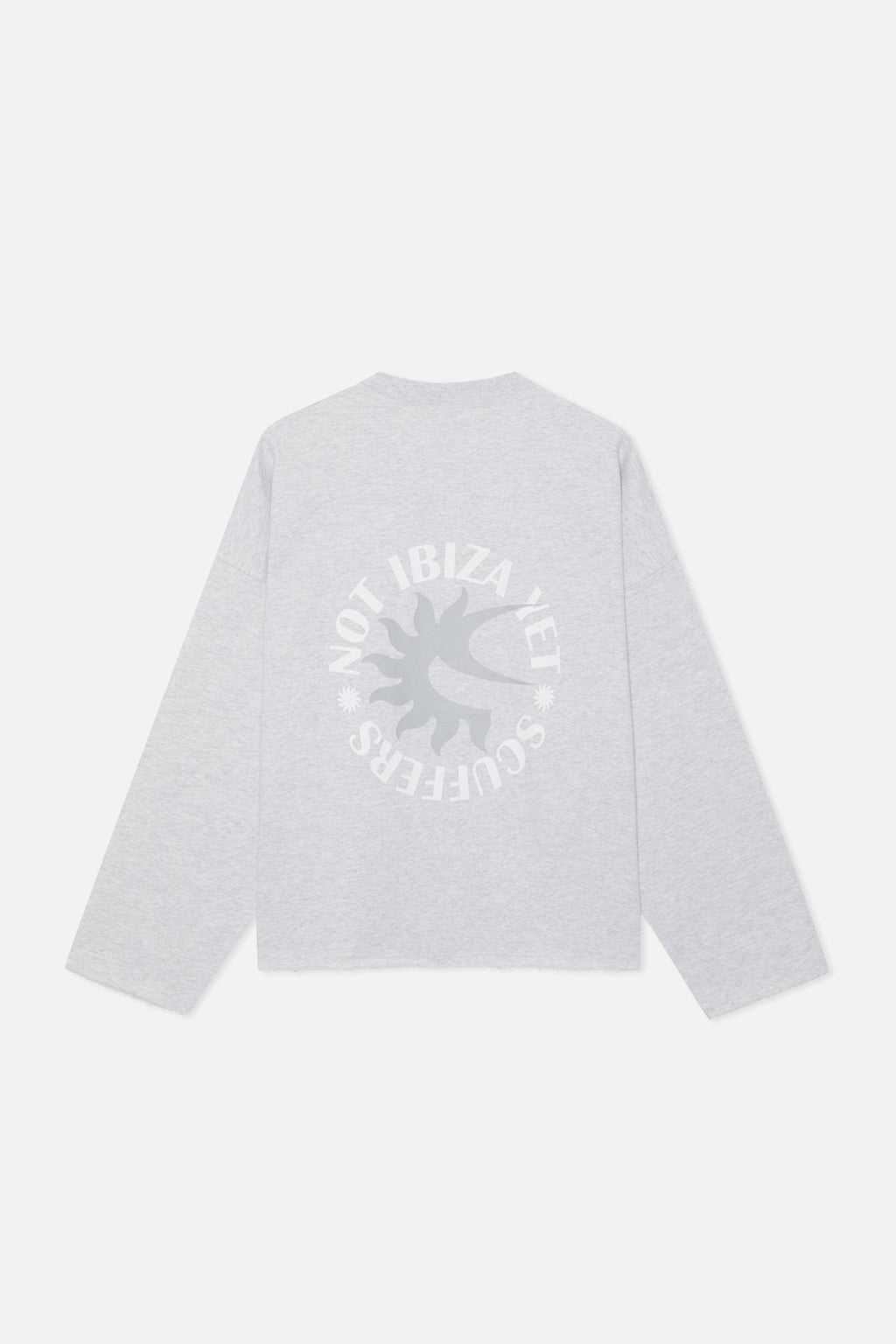 Not Ibiza Again Melange Sweatshirt