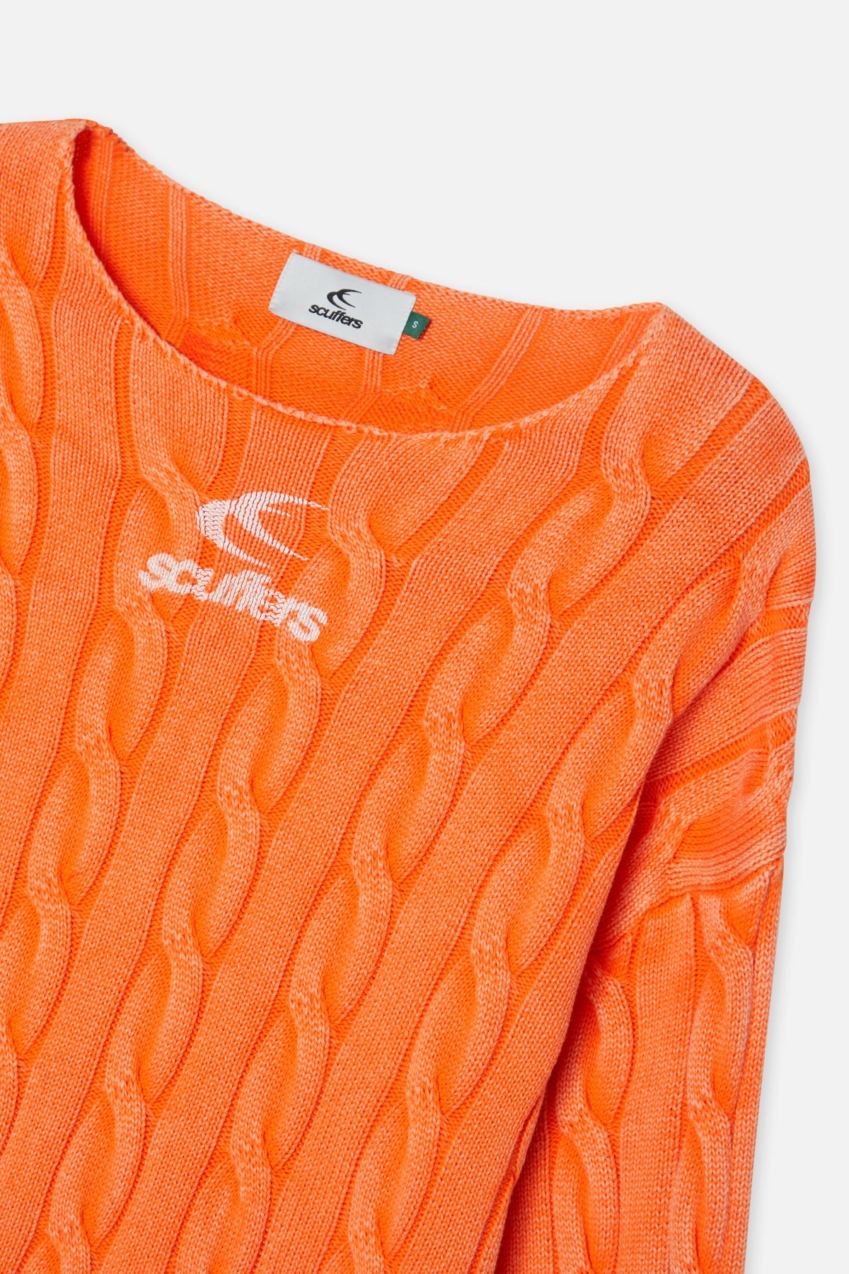 New Trench Orange Knit