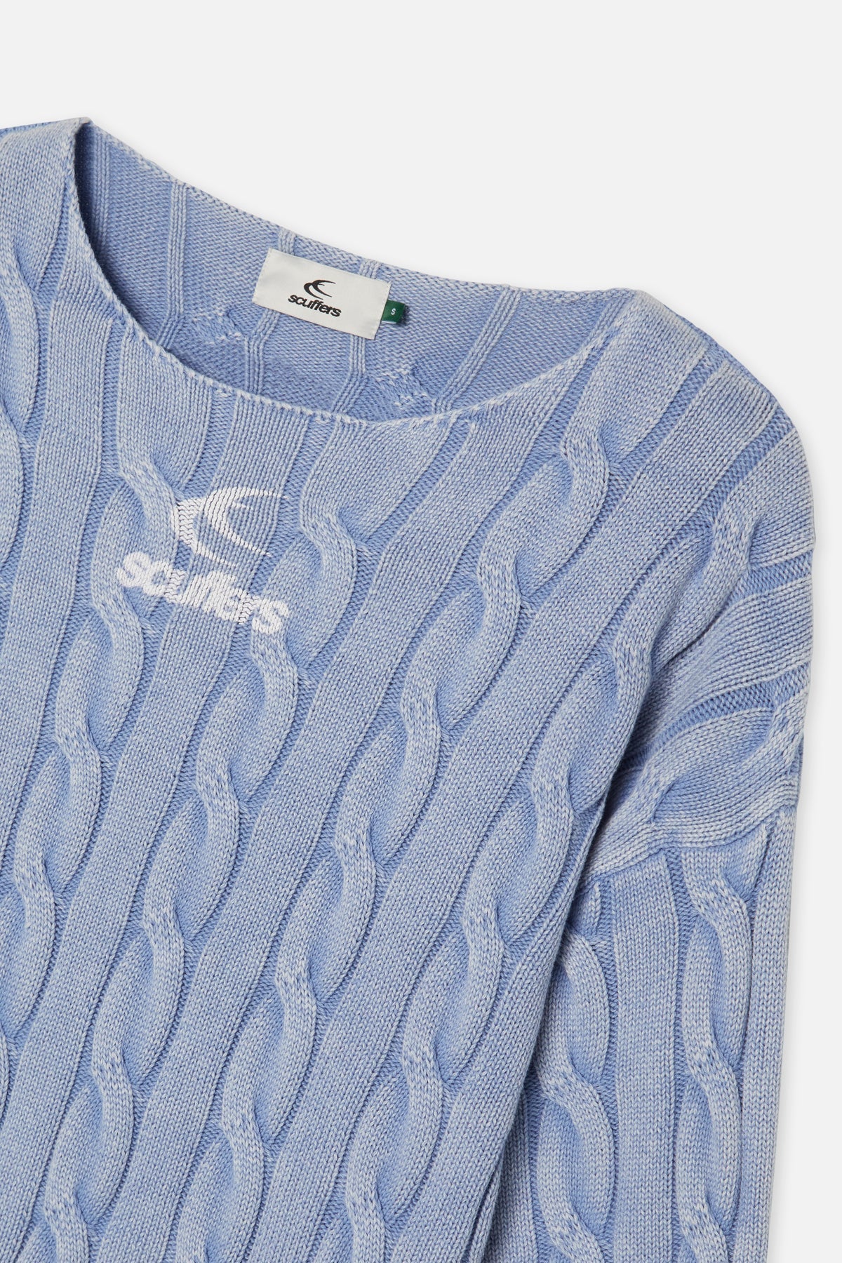 New Trench Blue Knit