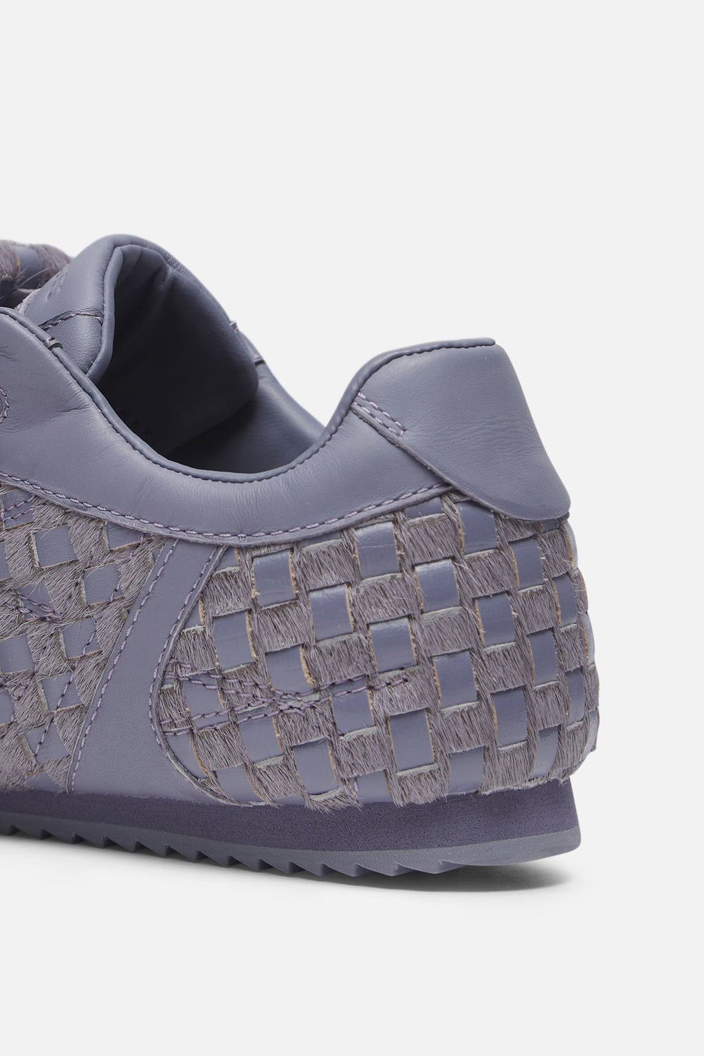 Iconic Braided Purple Sneaker