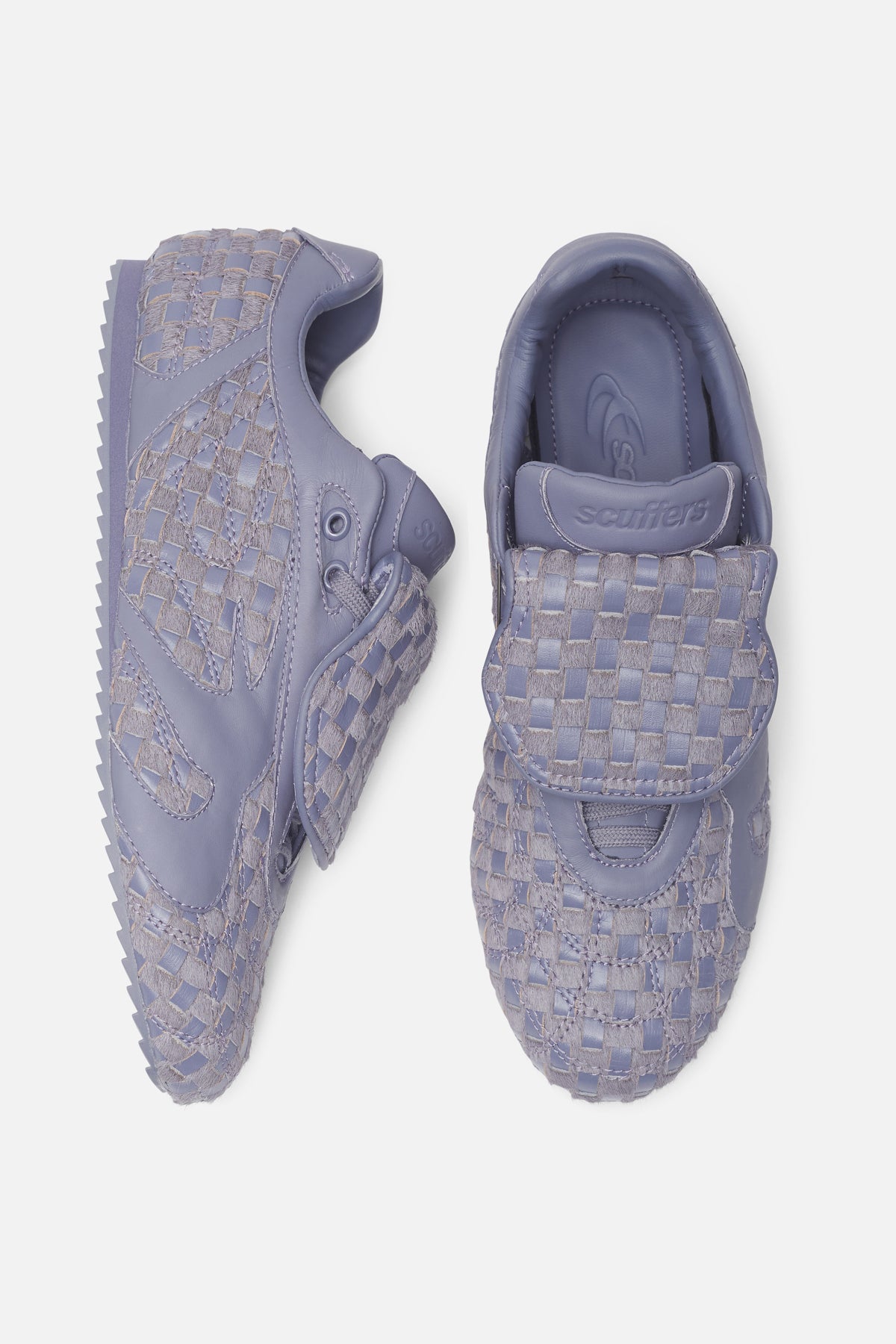 Iconic Braided Purple Sneaker