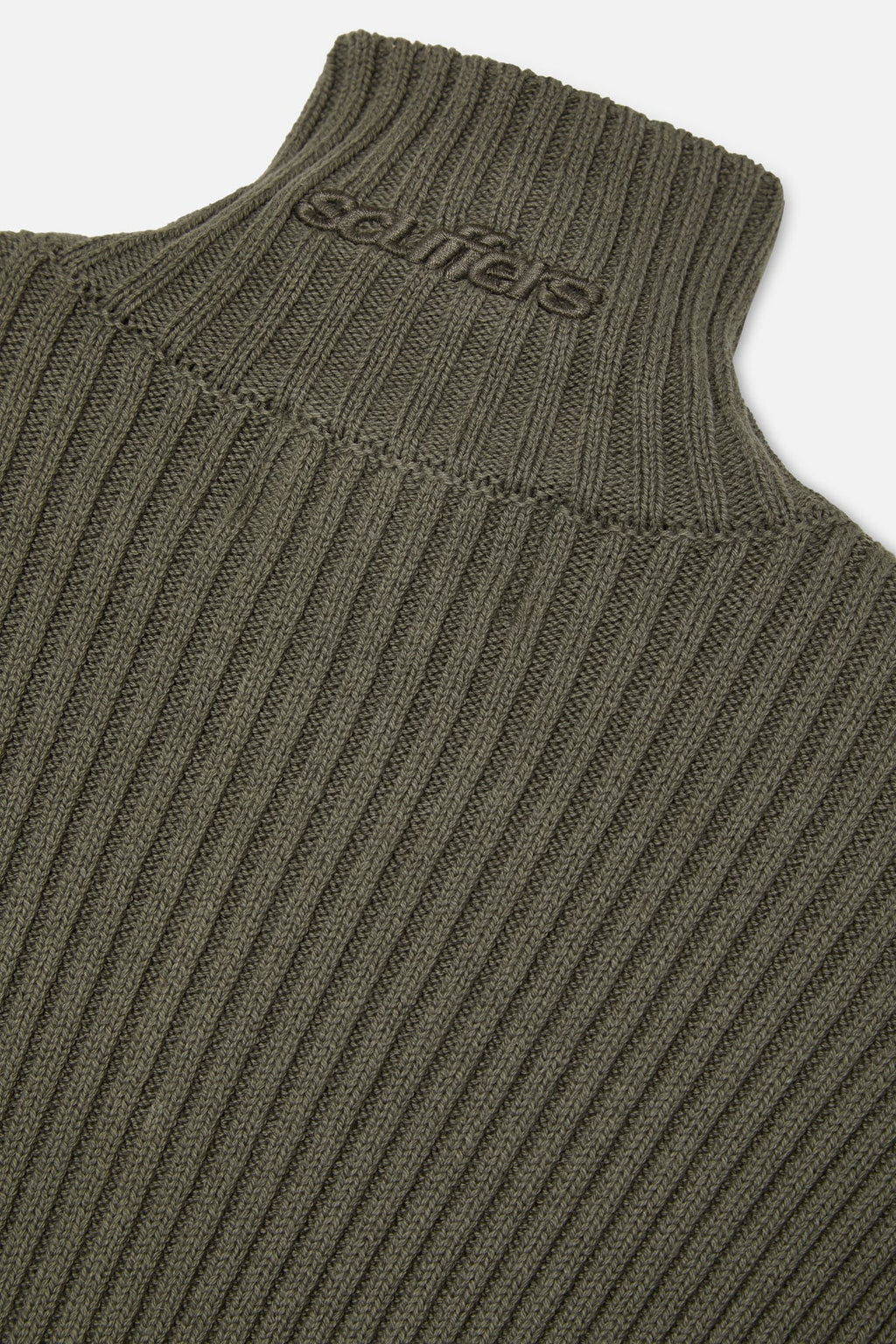 Bawdy Knit Green Zipper