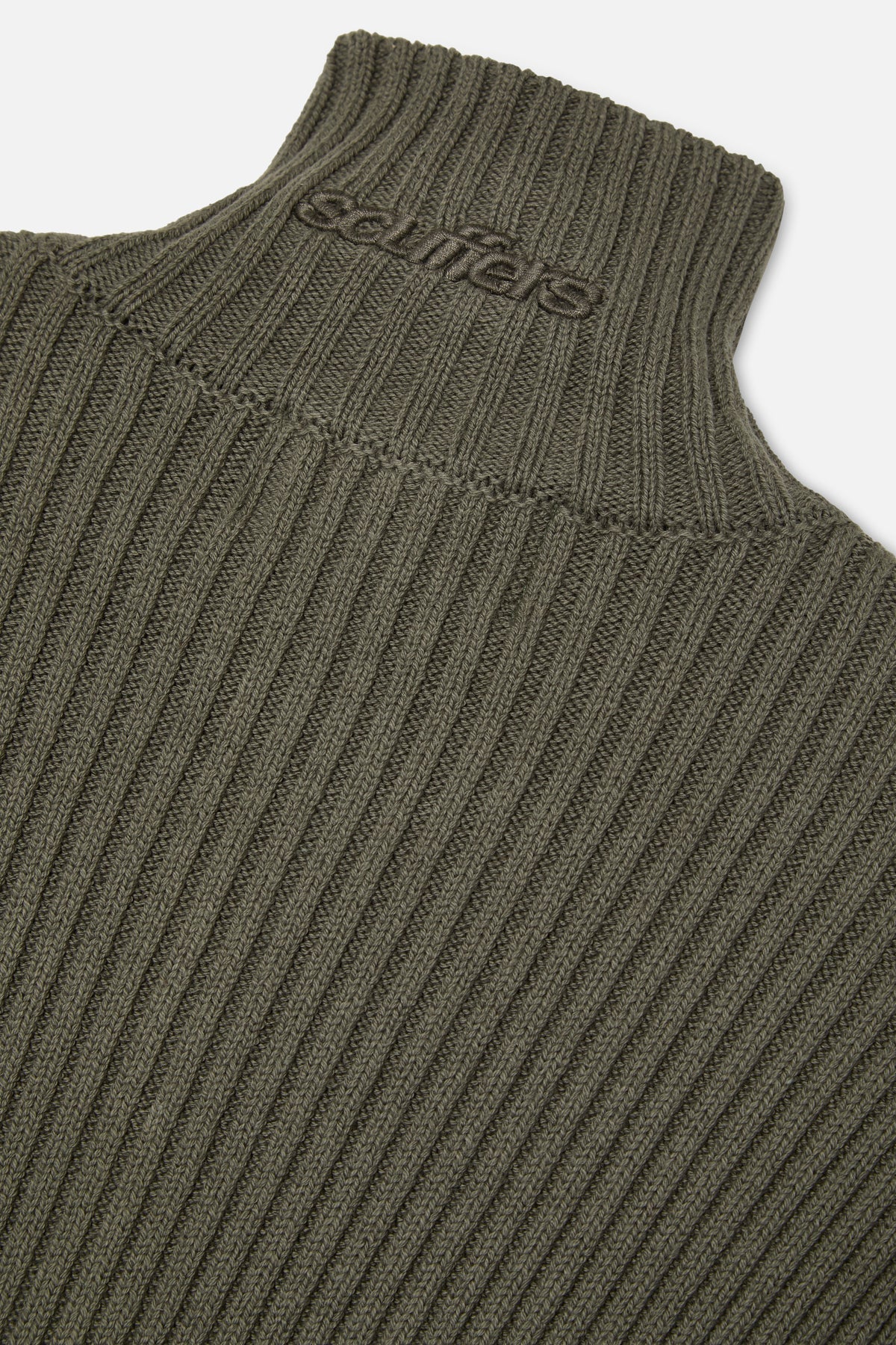 Bawdy Knit Green Zipper