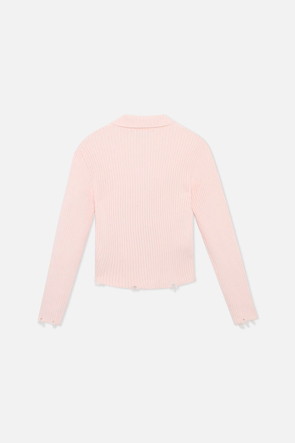 Blackie Ecru Zipper Knit