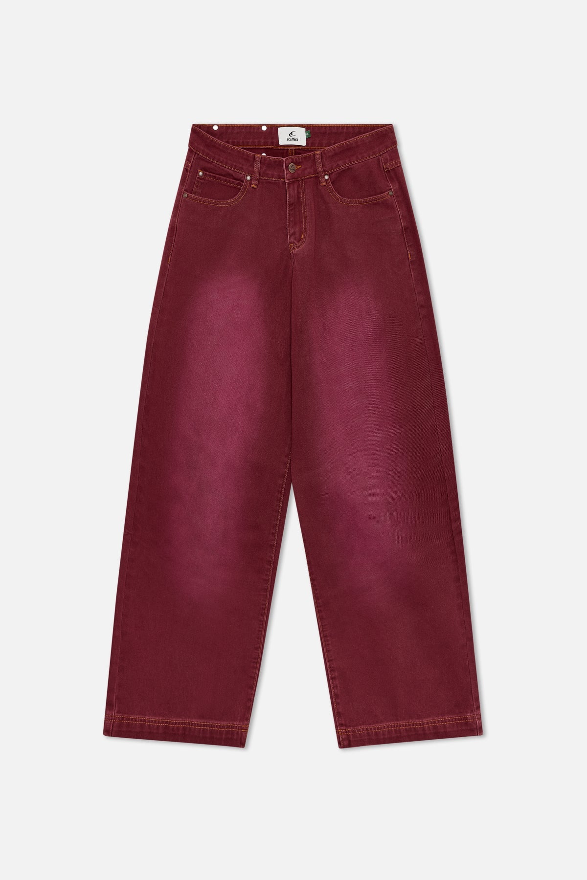 Carrie Burgundy Pants