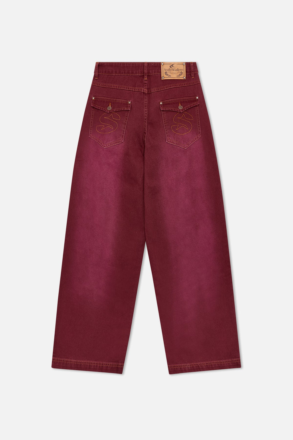 Carrie Burgundy Pants