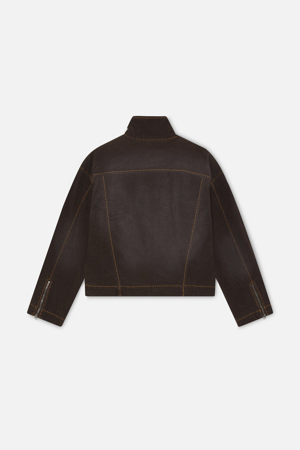 Corduroy Flared Brown Jacket