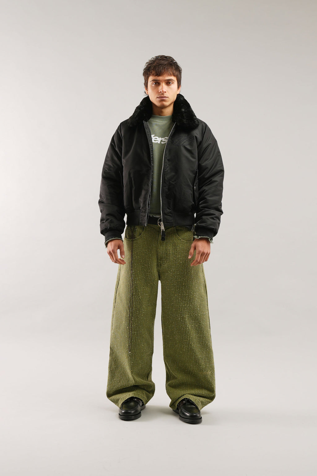 SCFF Black Bomber Jacket