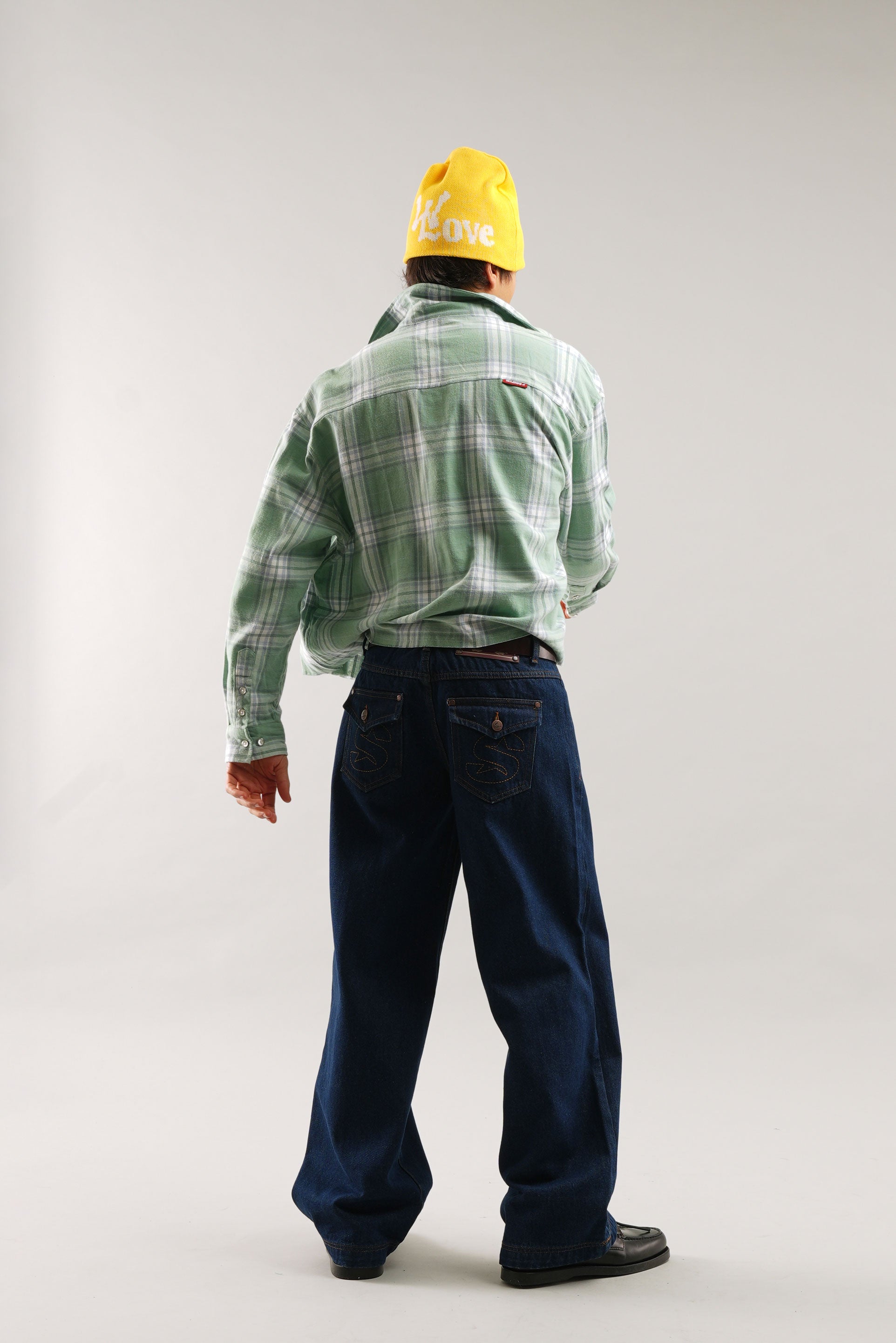 Green Checkered Shirt
