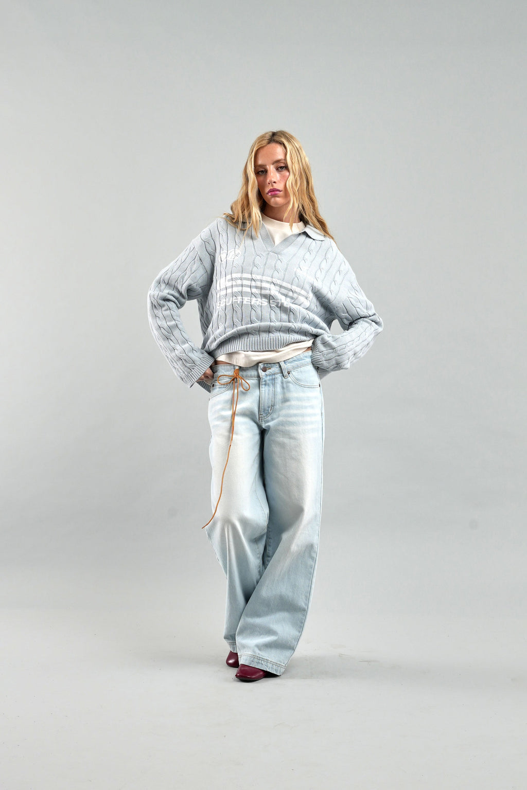 Trench Light Blue Polo