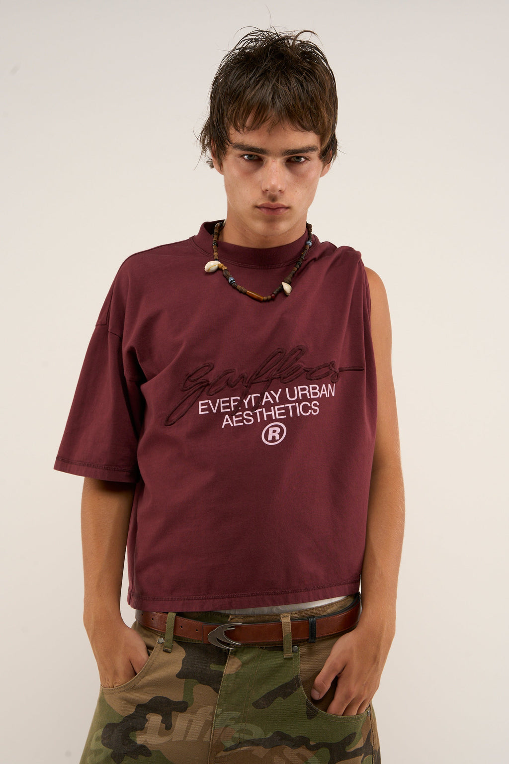 New Signature Burgundy T-Shirt