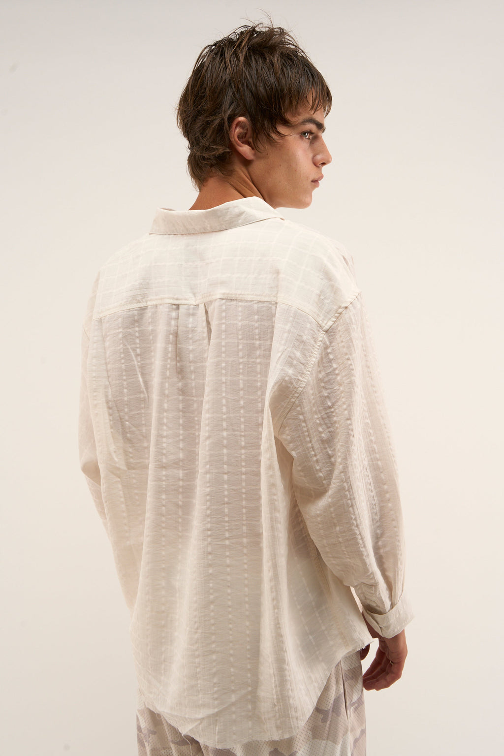 70s Summer Ecru Shirt