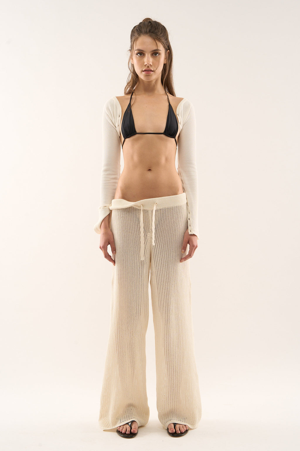 Double Moon Ecru Pants