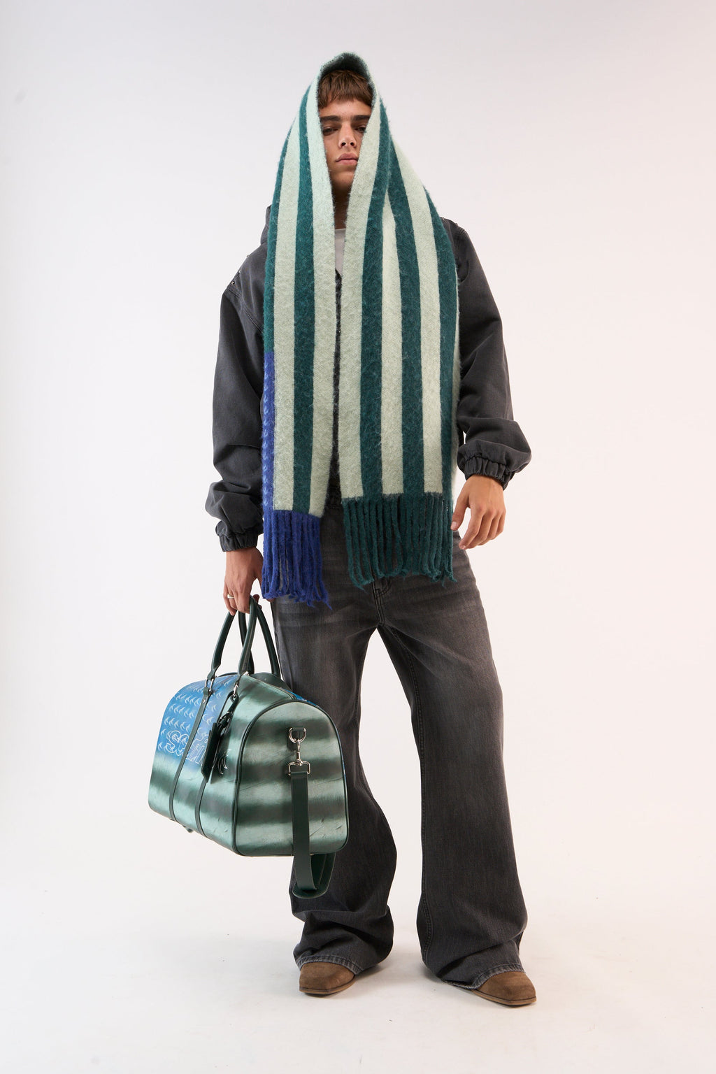 Nowhere Green Duffle Bag