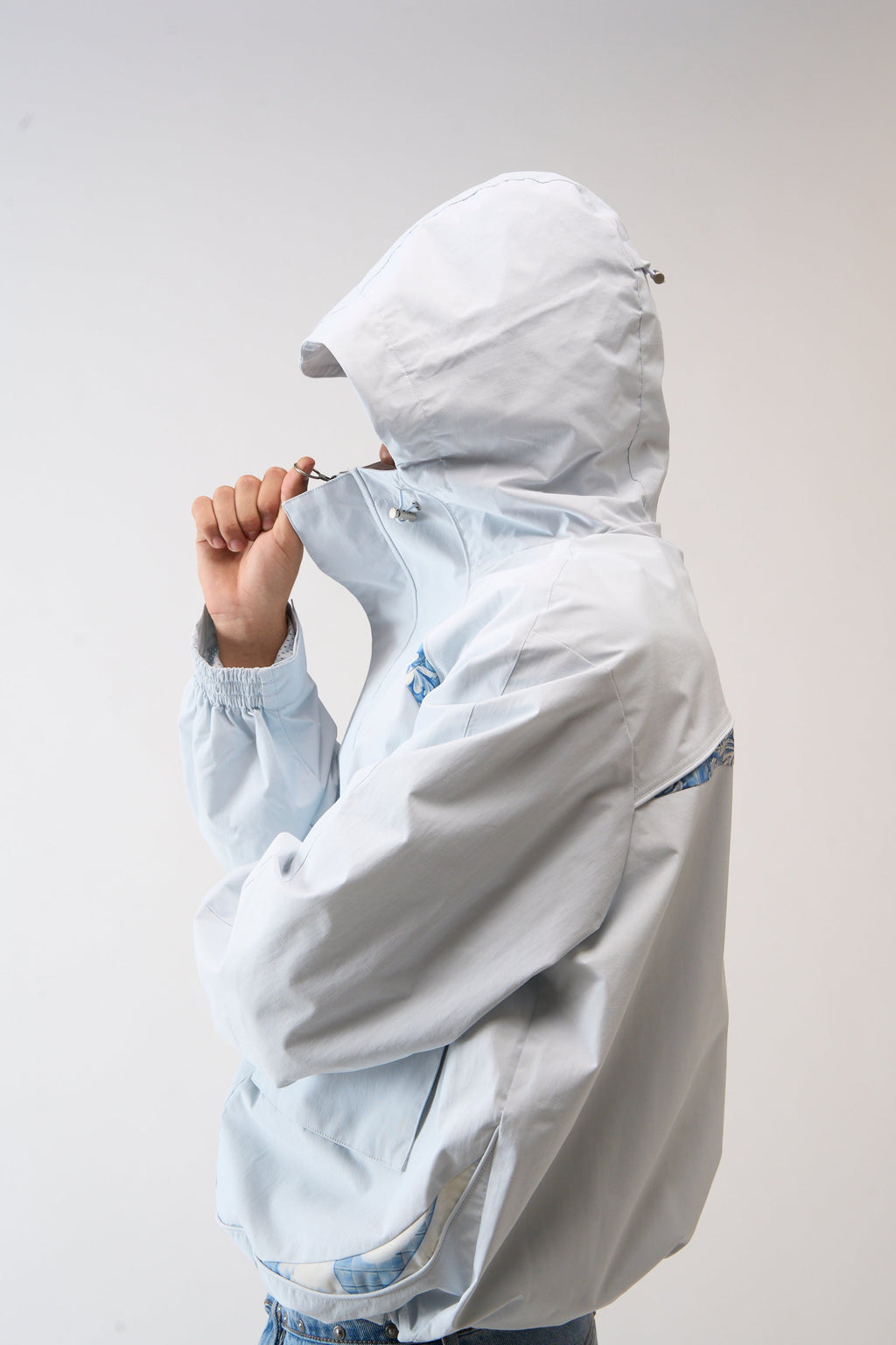 New Essential Light Blue Windbreaker