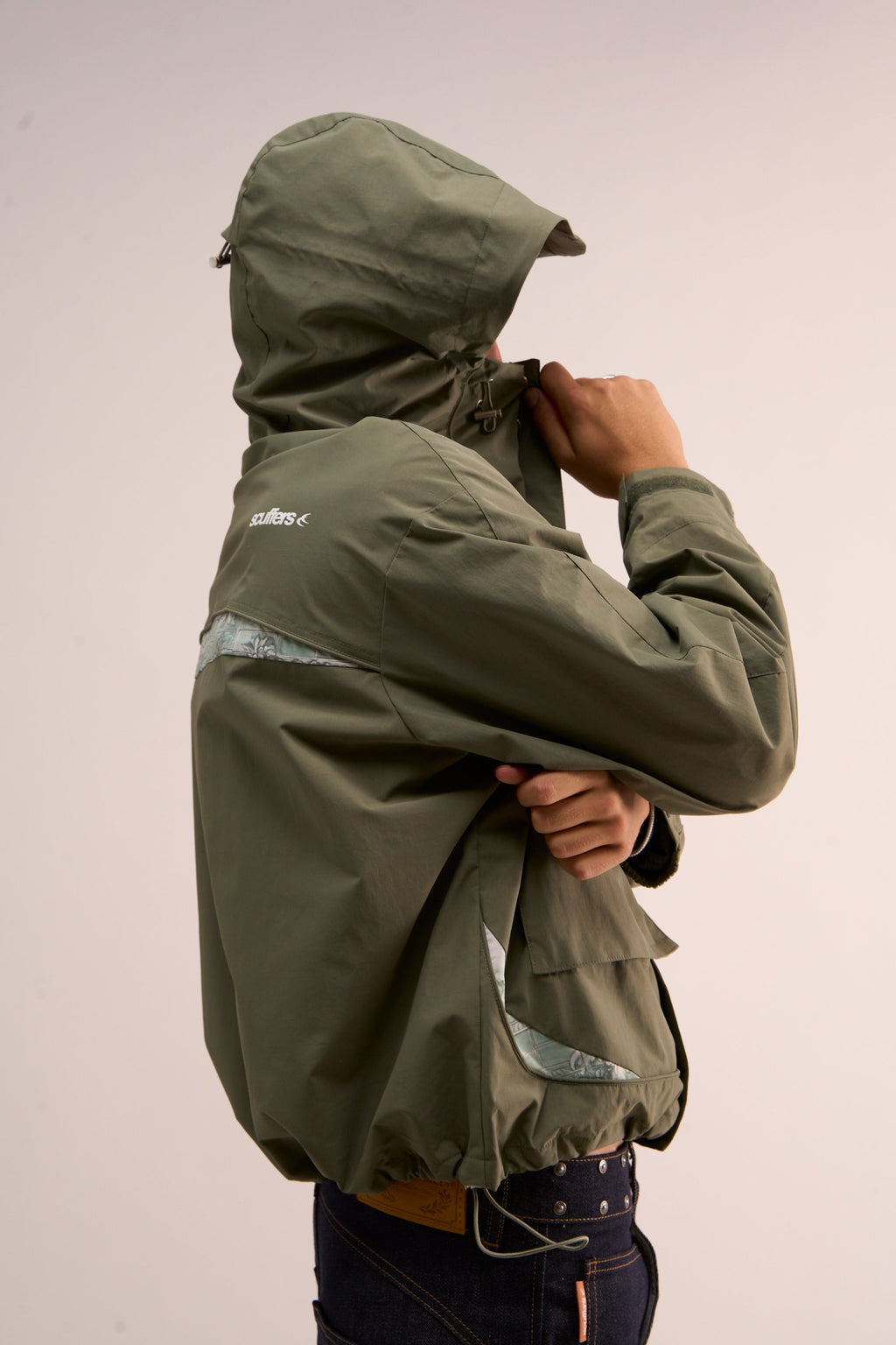 New Essential Green Windbreaker