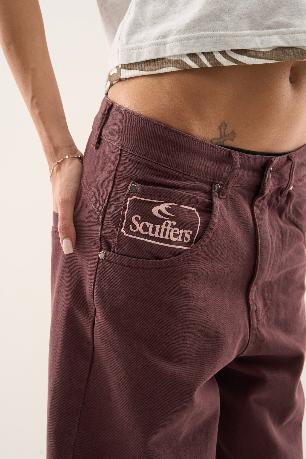 Naughty Burgundy Pants