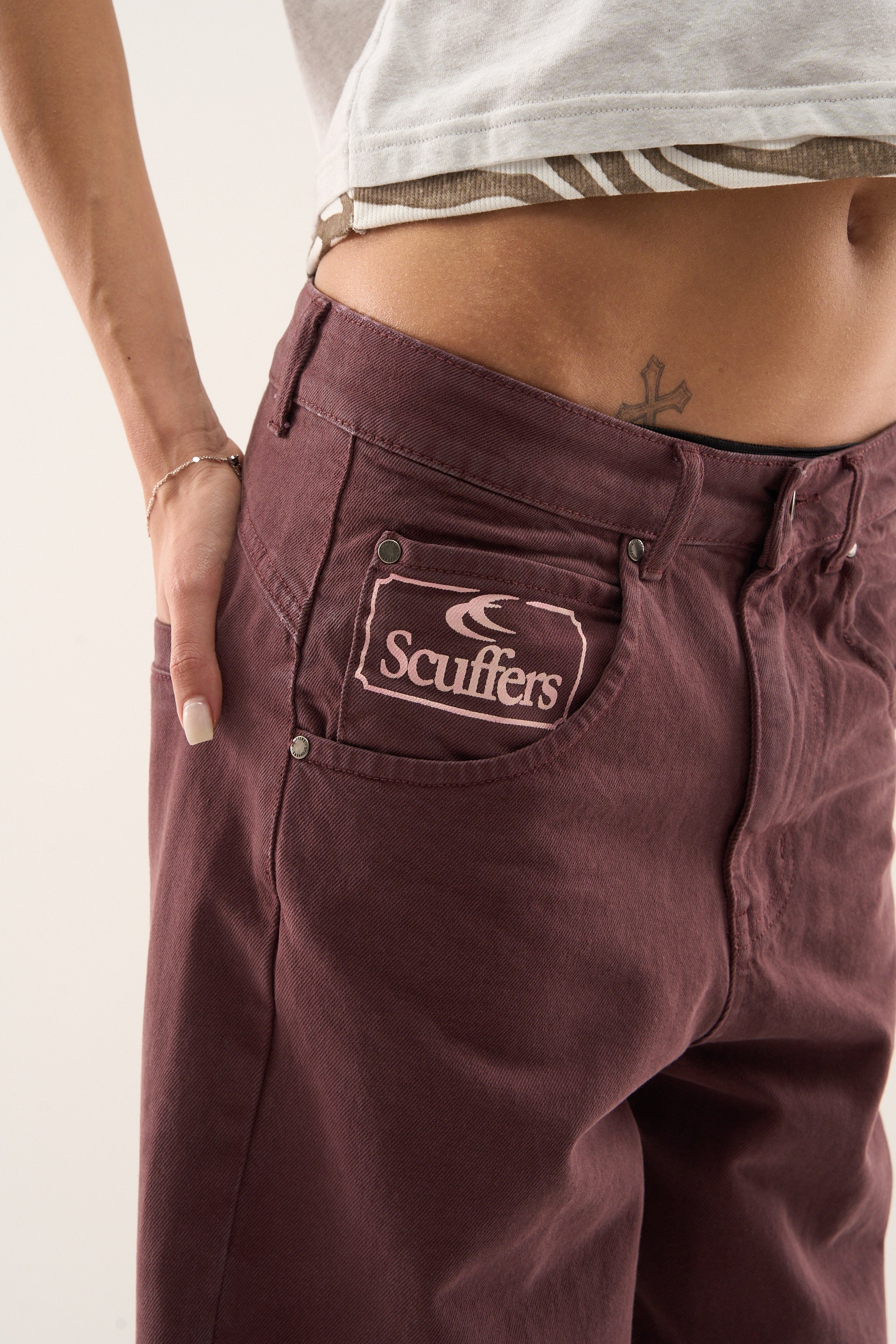 Naughty Burgundy Pants