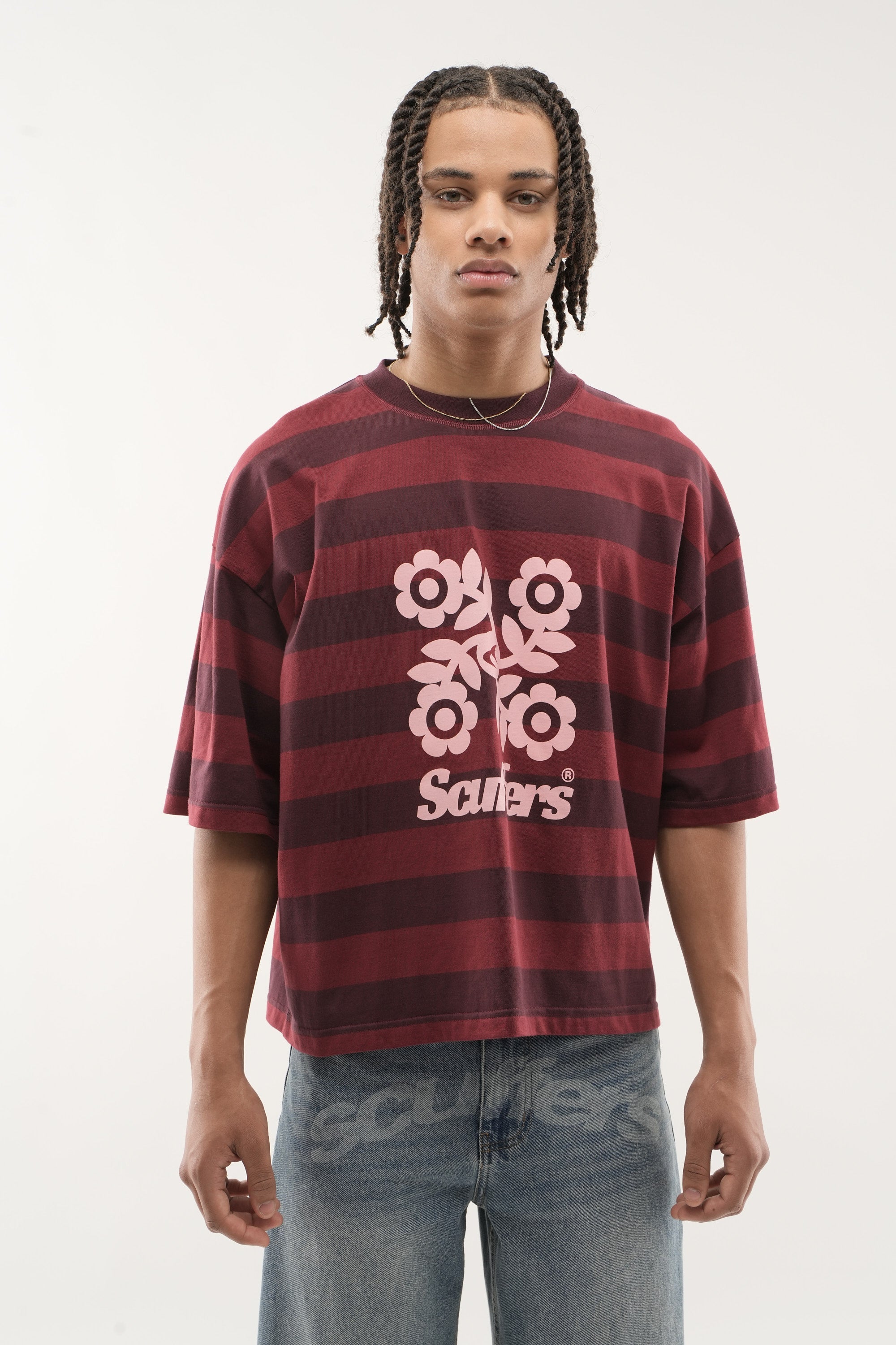 Pollen Burgundy T-Shirt