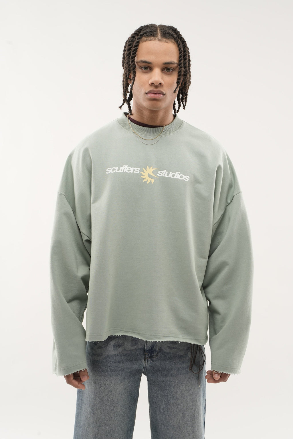 Not Ibiza Again Light Green Sweatshirt