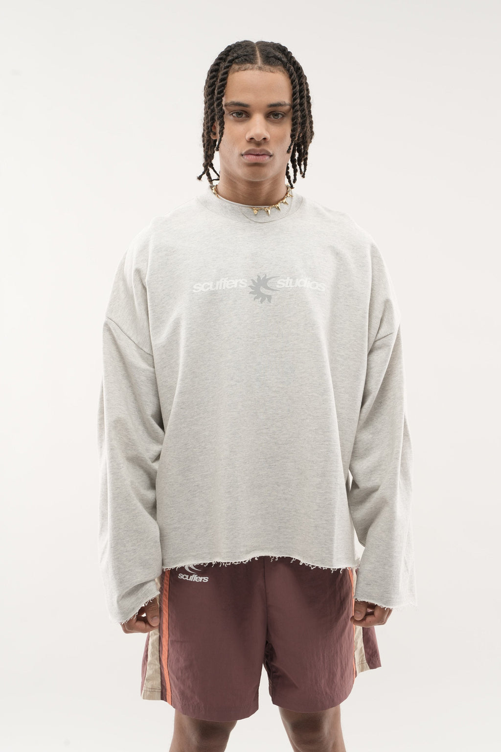 Not Ibiza Again Melange Sweatshirt