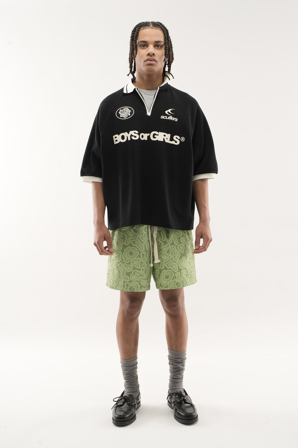 Boys or Girls Dark Polo