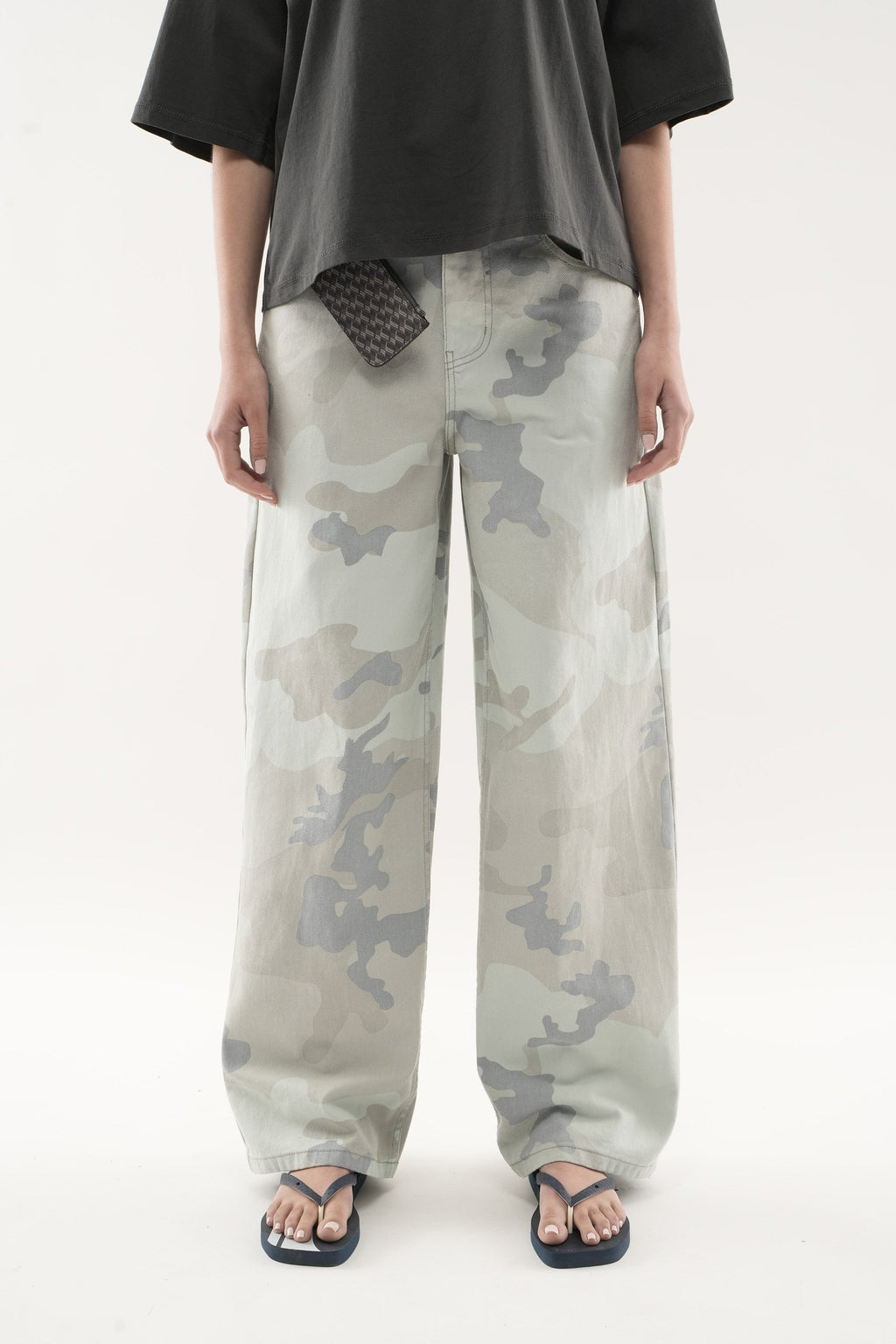 Radiant Light Blue Camo Pants