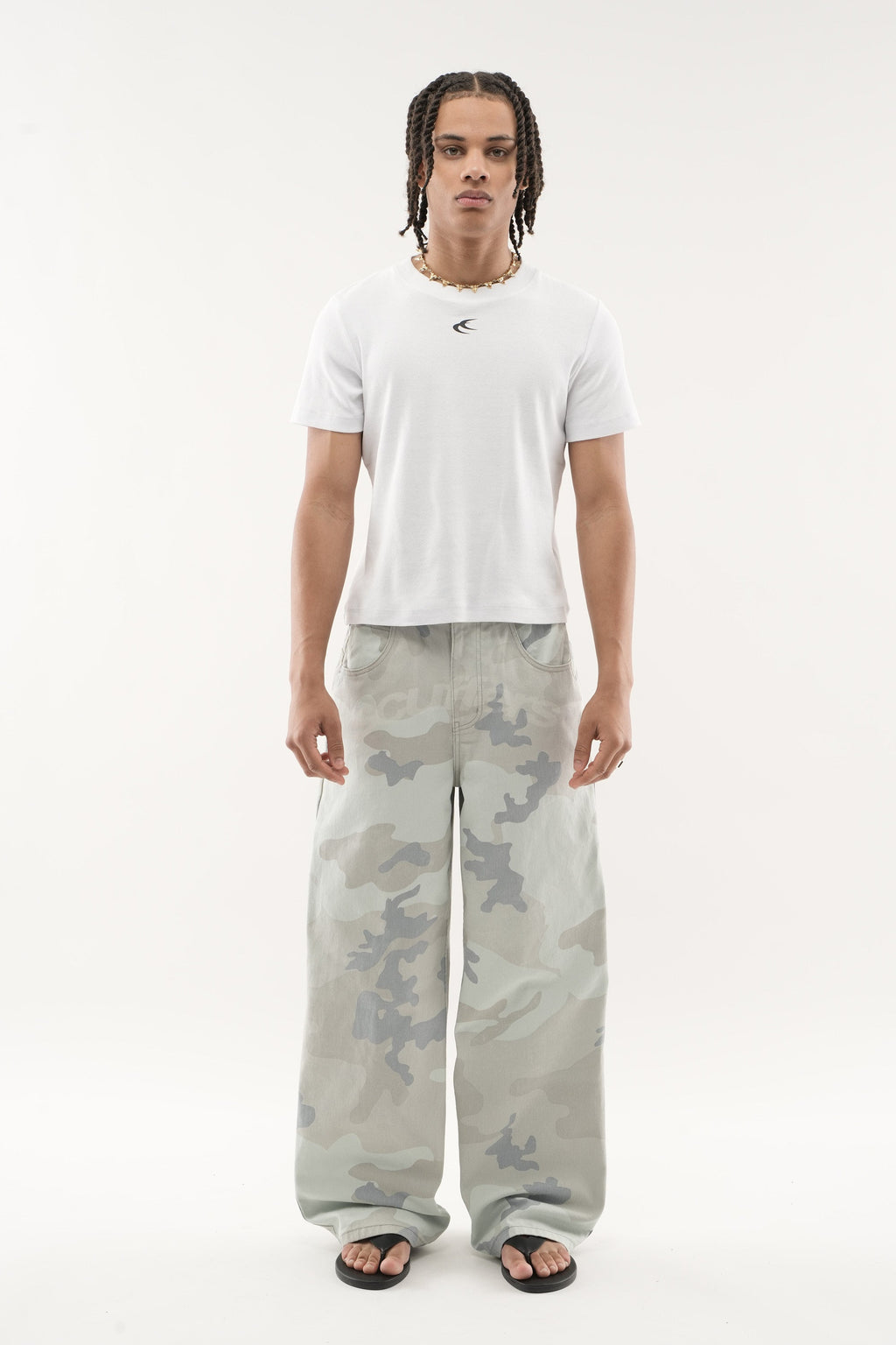 Radiant Light Blue Camo Pants