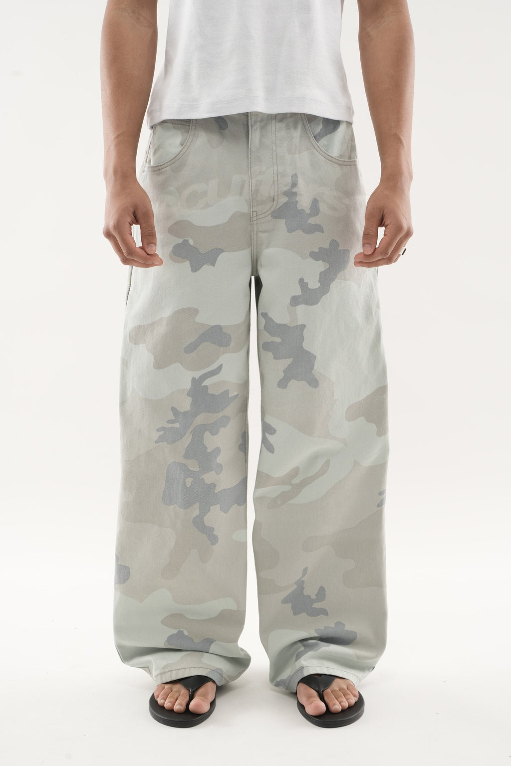 Radiant Light Blue Camo Pants